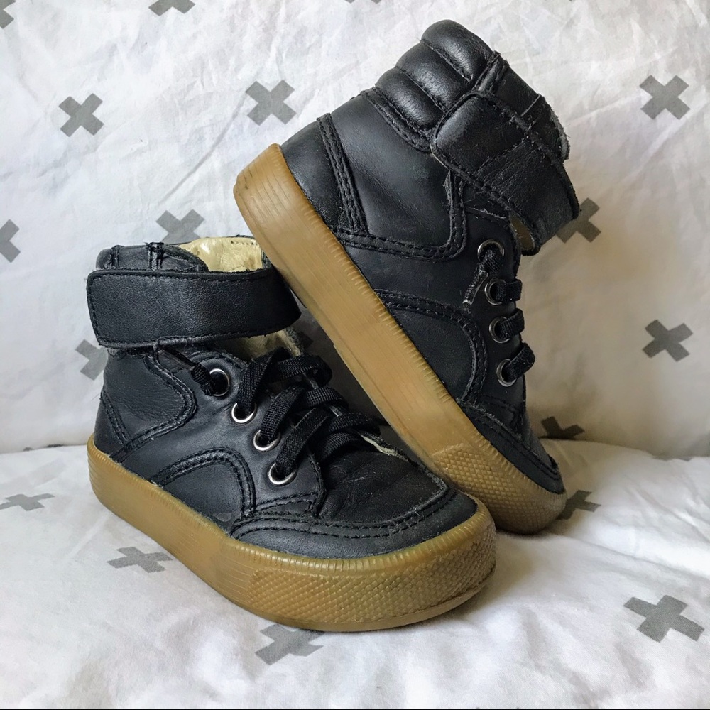 Old Soles Toddler Boy Leather High Tops